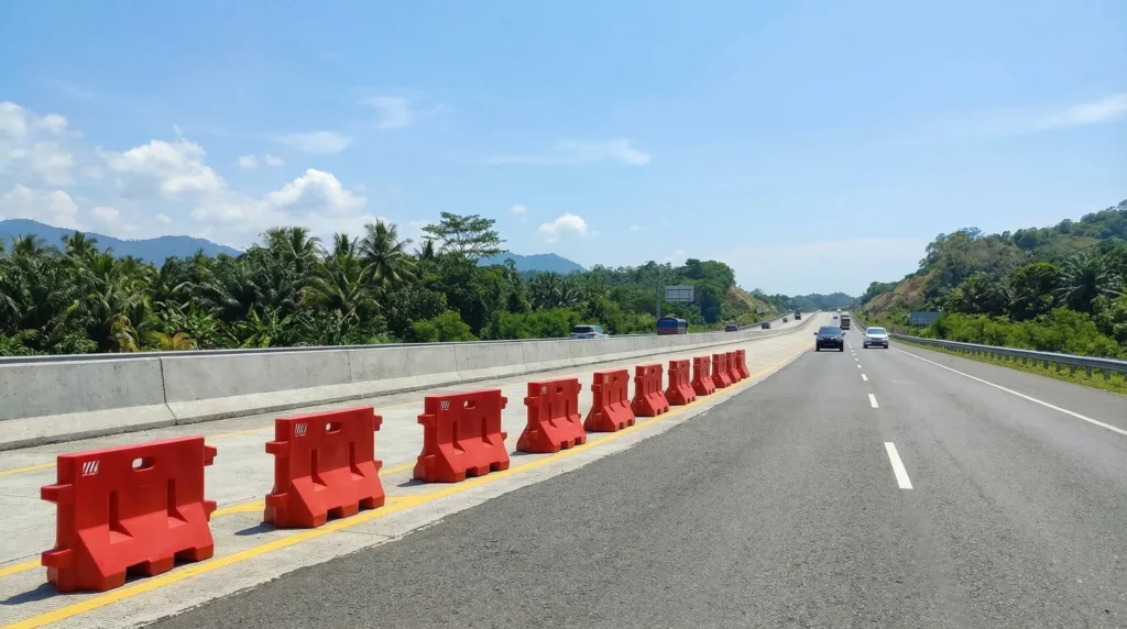 Peran dan Penggunaan Road Barrier Plastik
