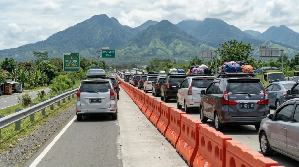 Fungsi Utama Road Barrier saat terjadi Arus Mudik