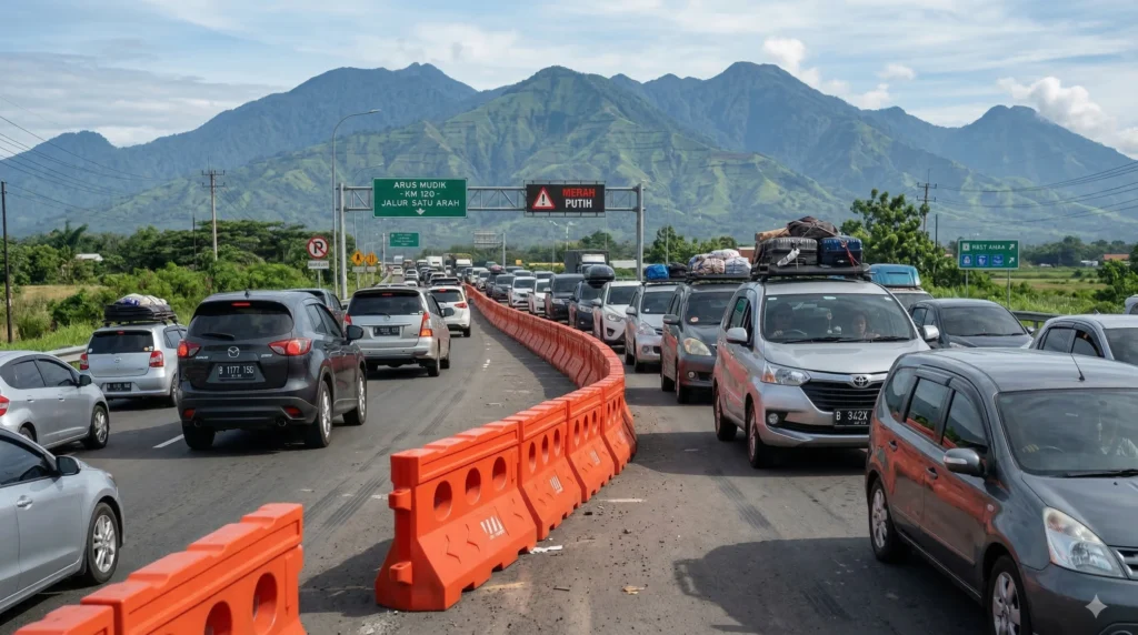 Fungsi Utama Road Barrier saat terjadi Arus Mudik