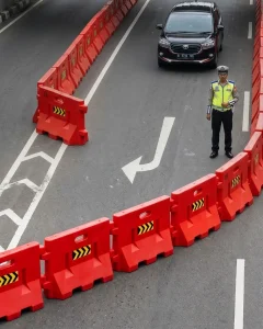 Inilah Cara Perawatan Water Road Barrier agar tetap Kokoh